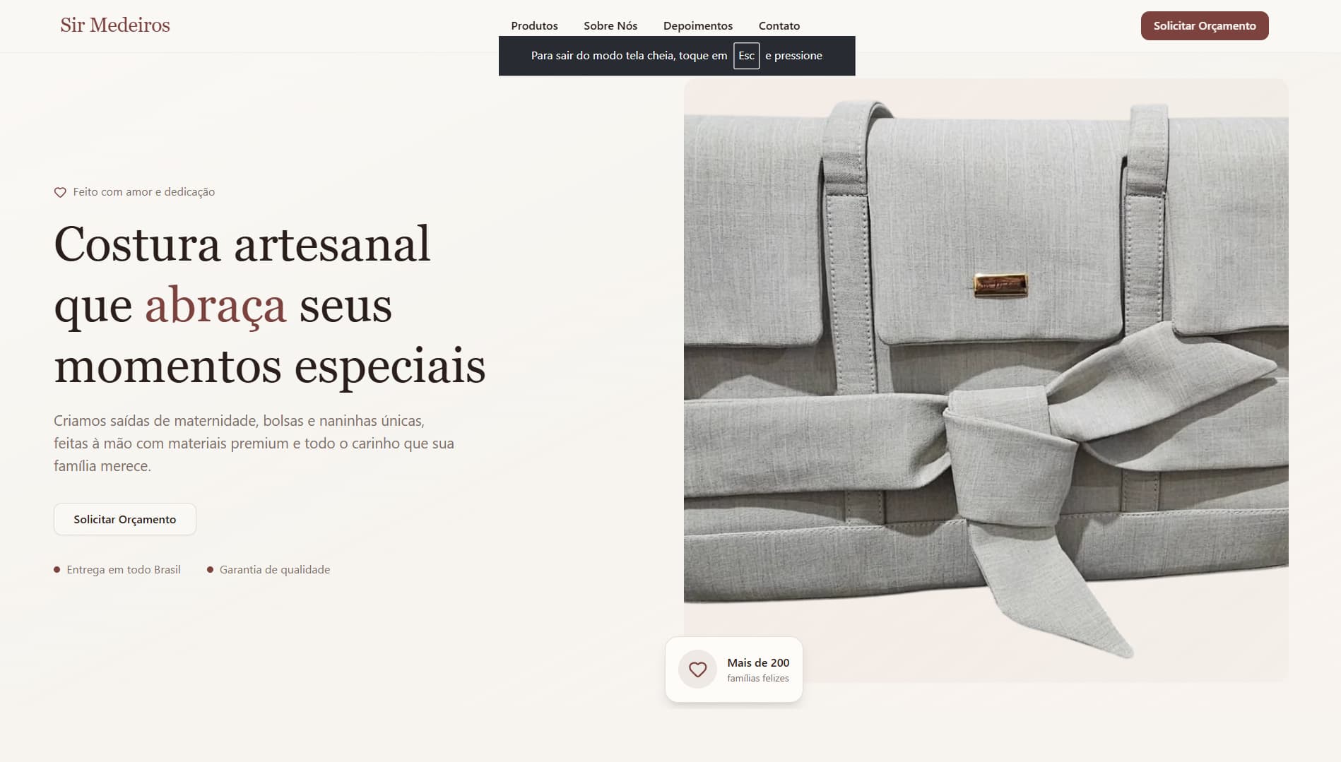 Sir Medeiros – Costura Artesanal Online